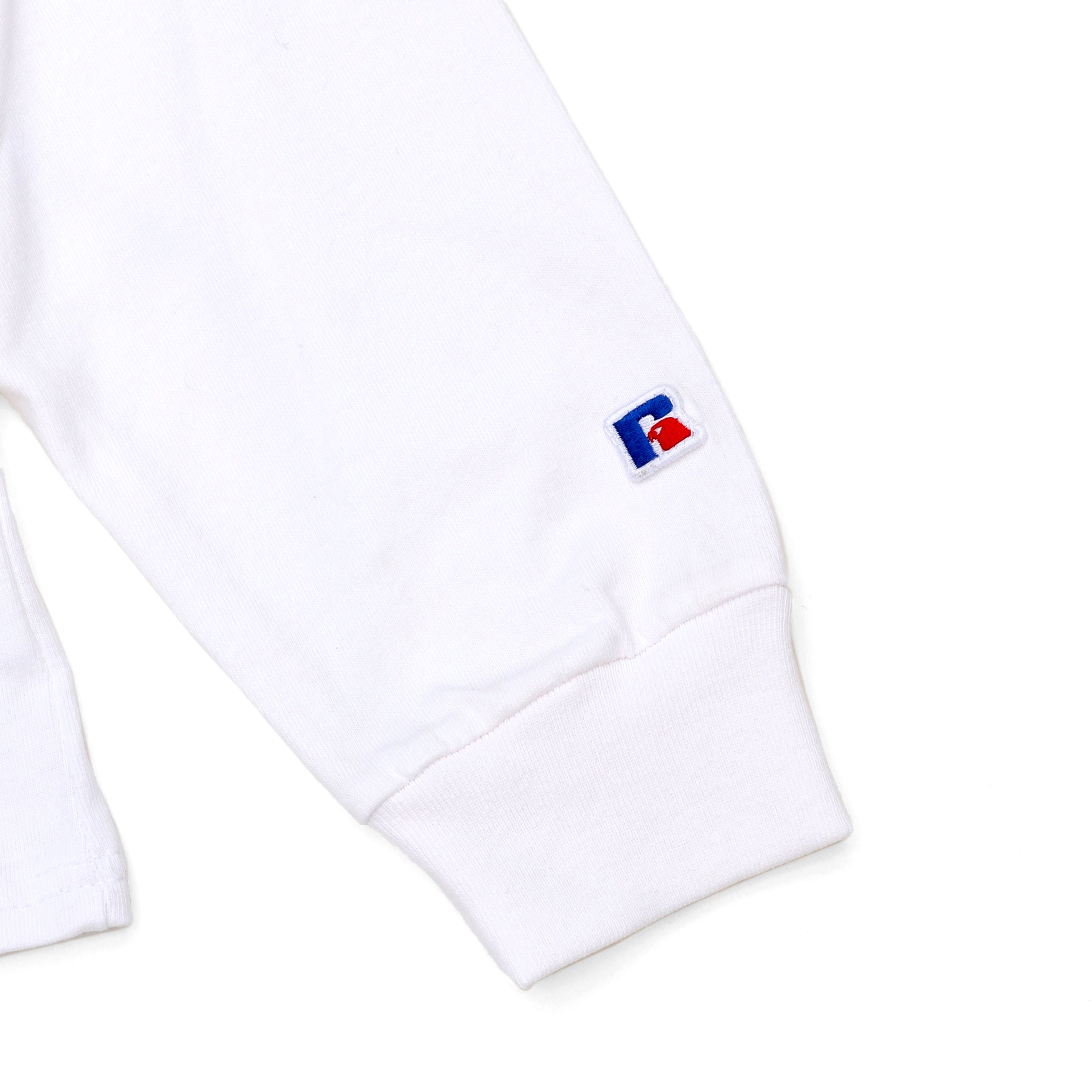 ＜RJ-1047＞-STANDARD ESSENTIALS-  RUSSEL LOGO LONG SLEEVE T