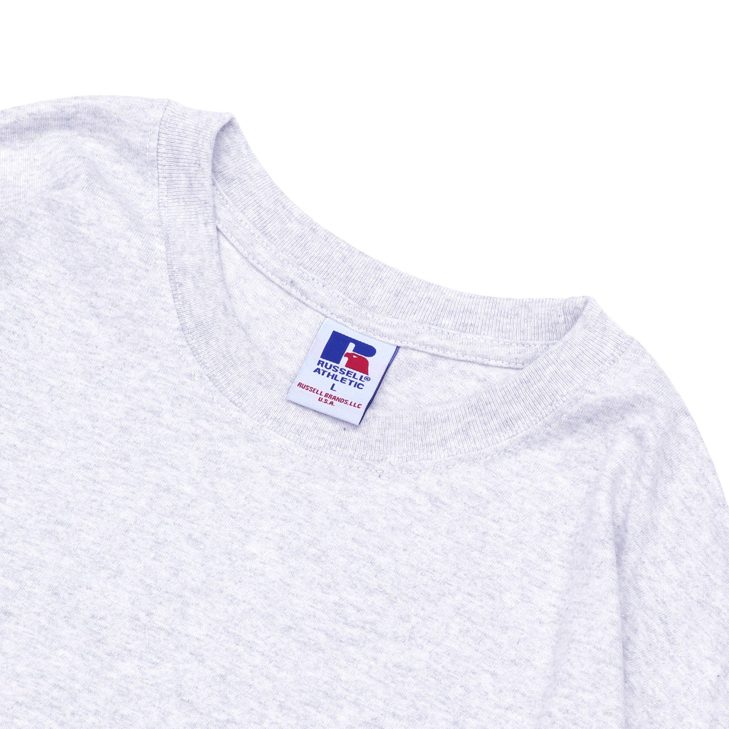 ＜RJ-1047＞-STANDARD ESSENTIALS-  RUSSEL LOGO LONG SLEEVE T