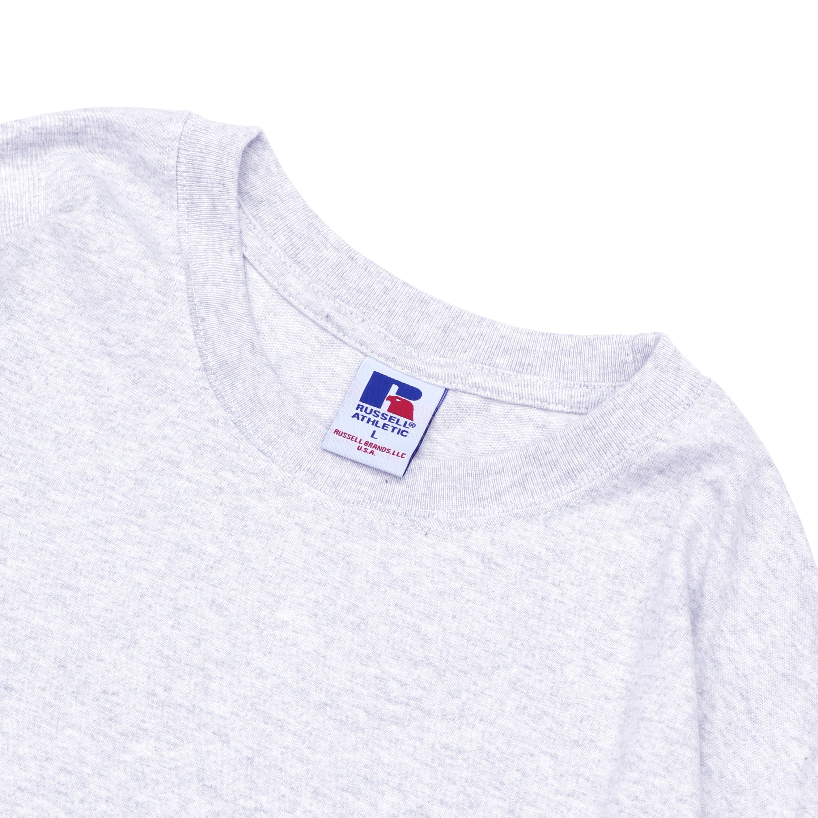 ＜RJ-1047＞-STANDARD ESSENTIALS-  RUSSEL LOGO LONG SLEEVE T