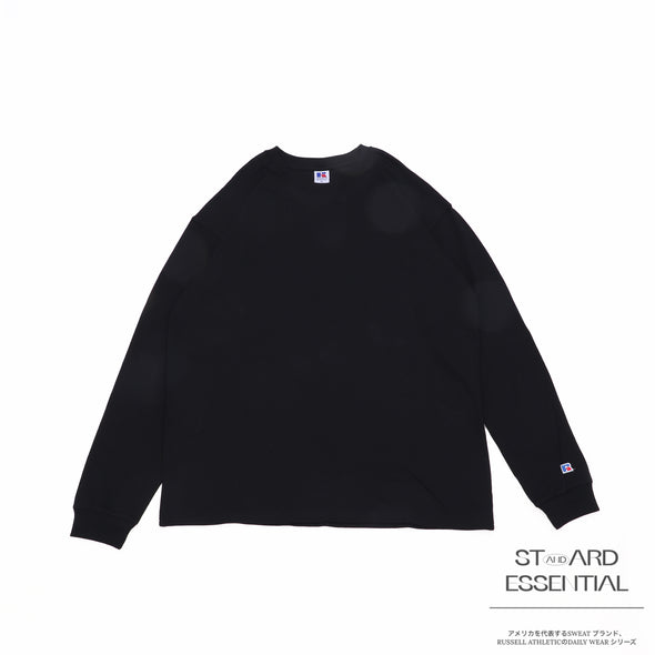 -STANDARD ESSENTIALS-  RUSSEL LOGO LONG SLEEVE T＜RJ-1047＞RUSSELL ATHLETIC