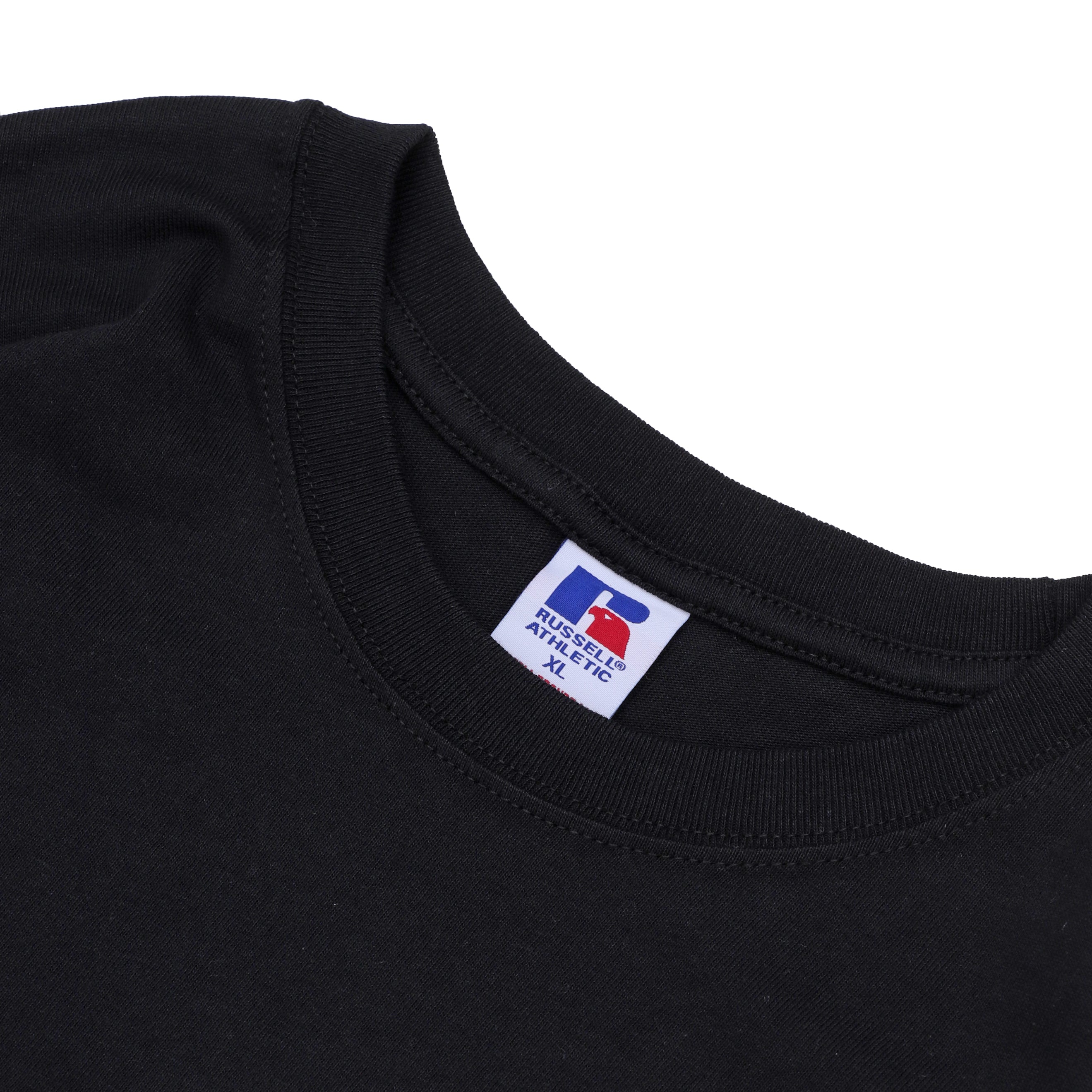 ＜RJ-1047＞-STANDARD ESSENTIALS-  RUSSEL LOGO LONG SLEEVE T