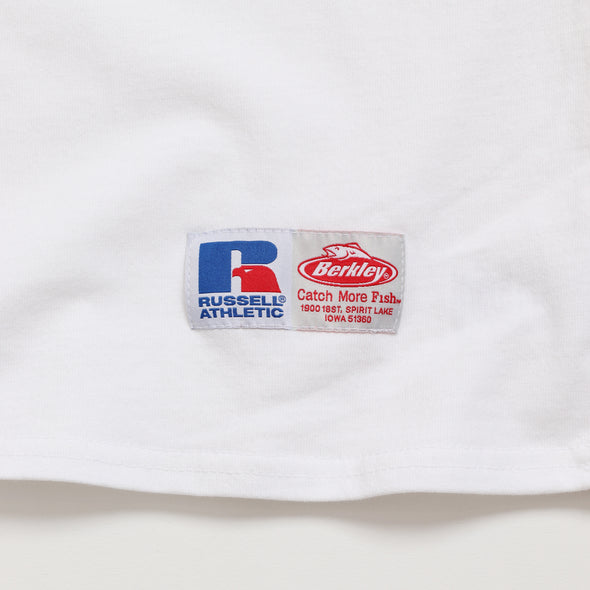 Russell×Berkley Oval Trout Logo Heavy Cotton Jersey S/S T〈RBK-2504 〉