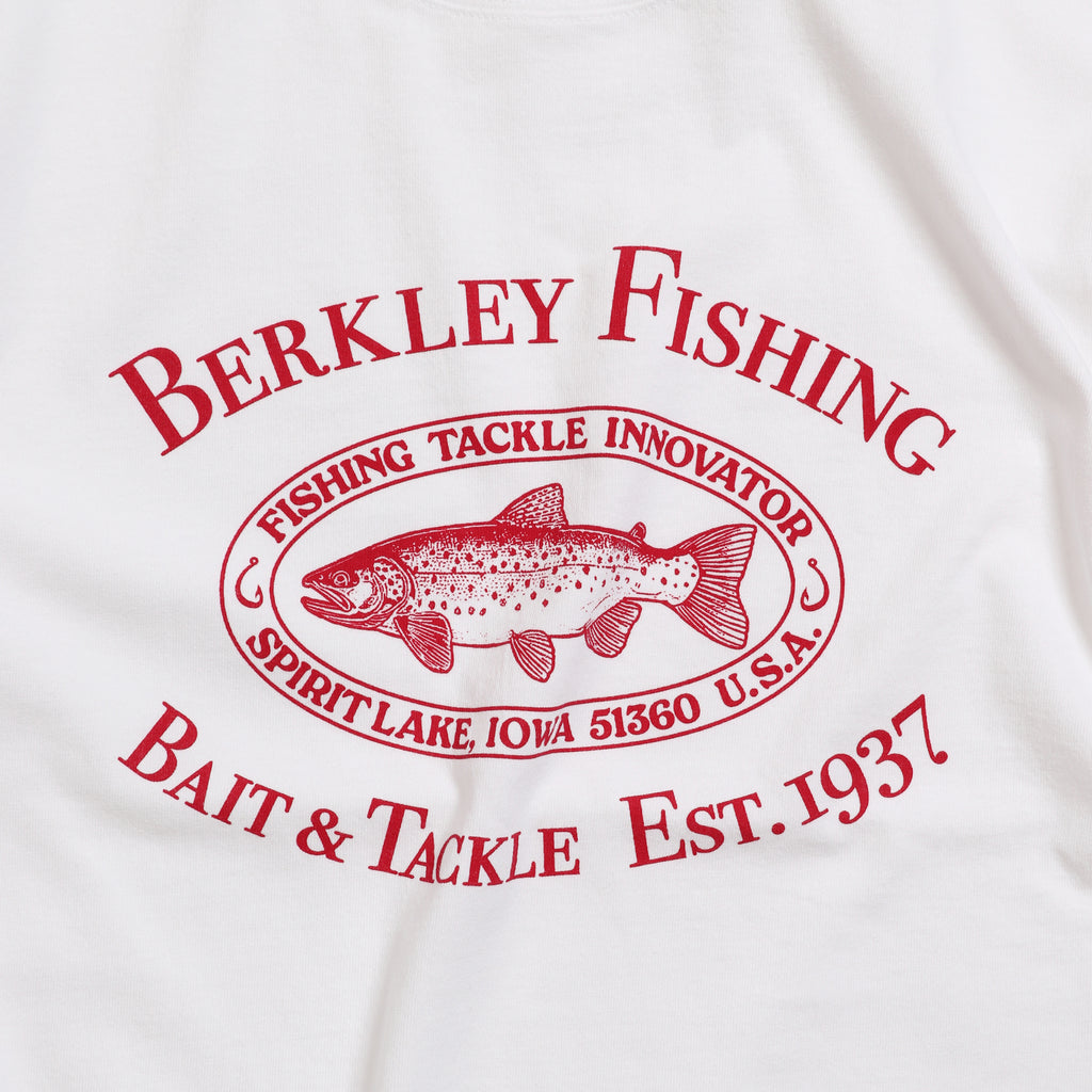 ＜RBK-2504＞Russell×Berkley Oval Trout Logo Heavy Cotton Jersey S/S T