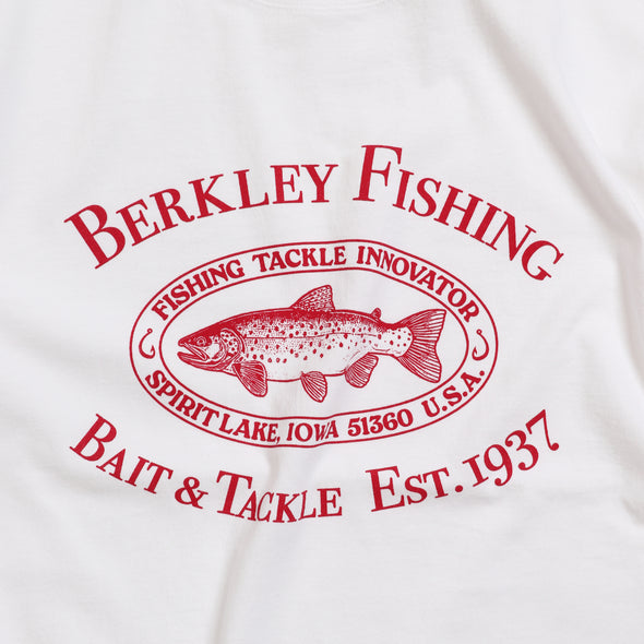 Russell×Berkley Oval Trout Logo Heavy Cotton Jersey S/S T〈RBK-2504 〉