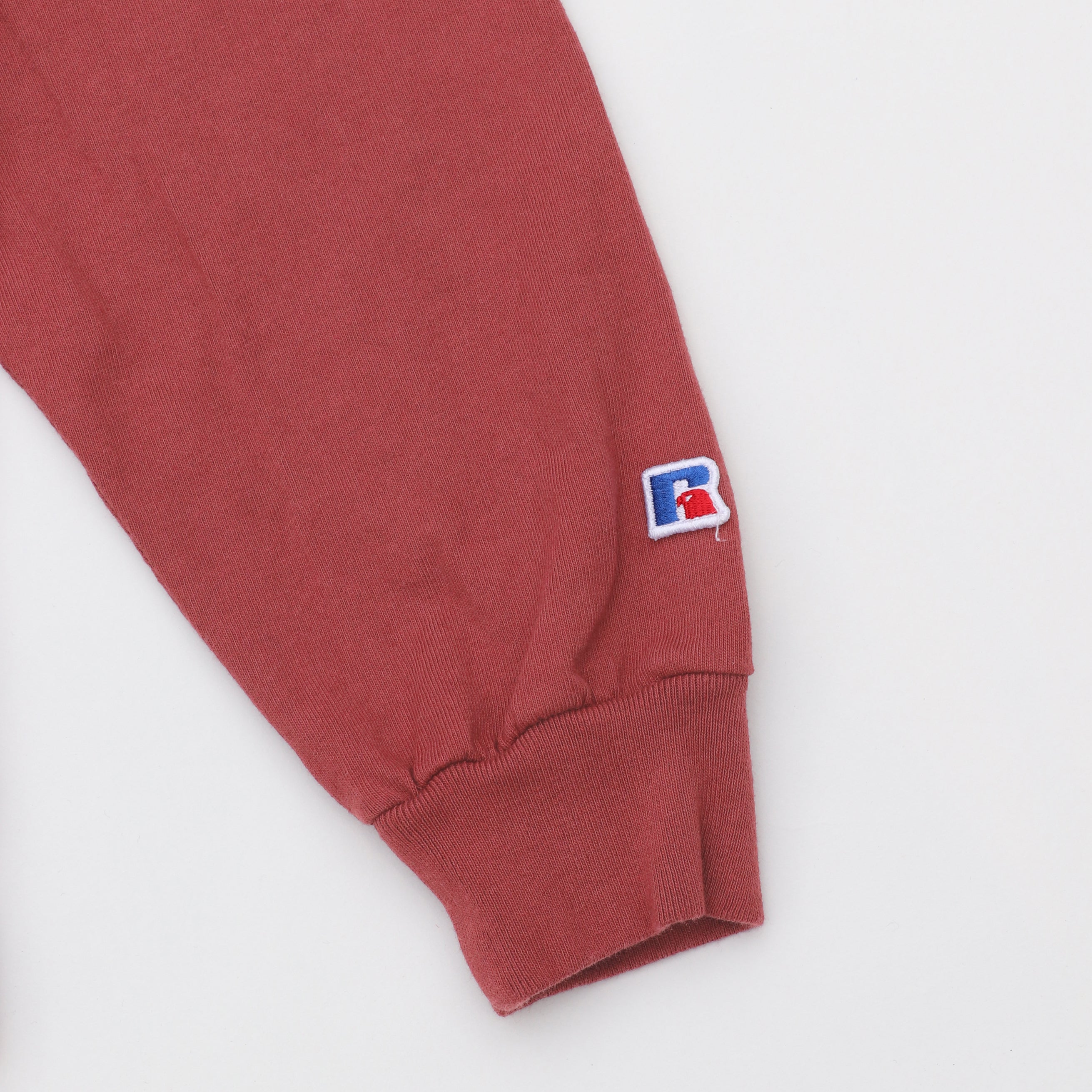 ＜RJ-1047＞-STANDARD ESSENTIALS-  RUSSEL LOGO LONG SLEEVE T