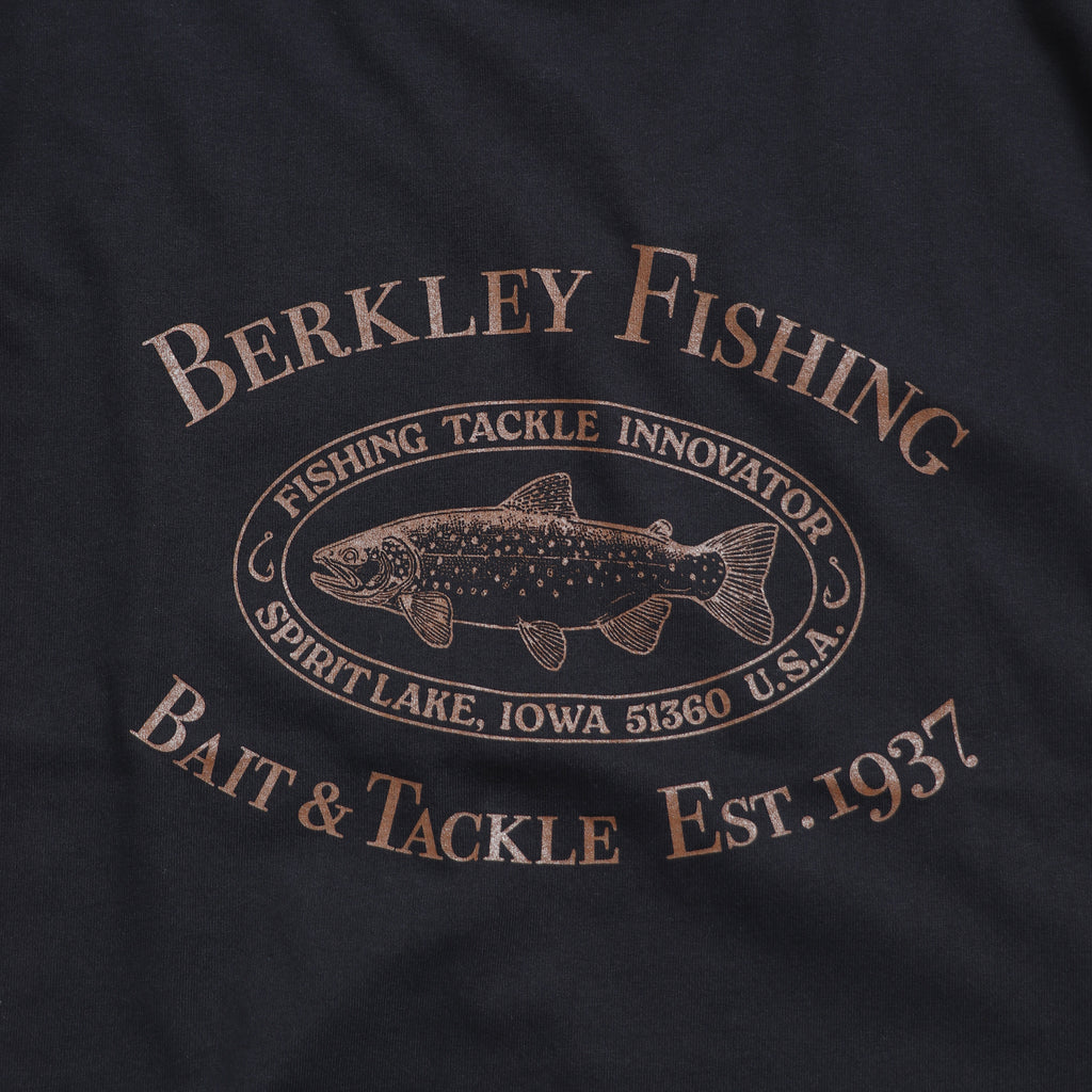 ＜RBK-2504＞Russell×Berkley Oval Trout Logo Heavy Cotton Jersey S/S T