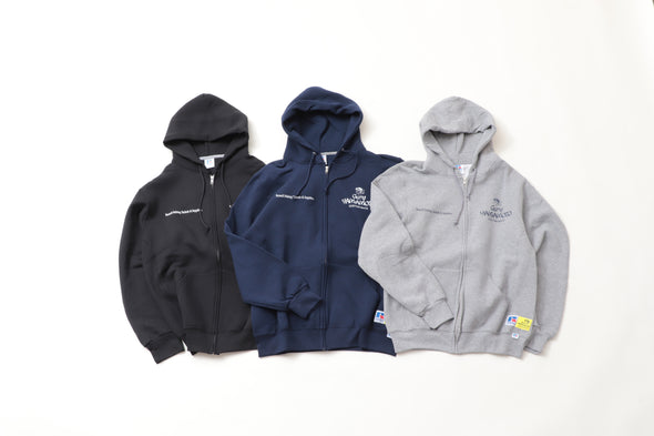 《online Limited》Russell×Gary YAMAMOTO Back Logo Dri-Power Hoodie＜RGY-2413＞