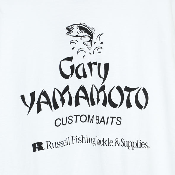 《online Limited 》RussellｘGary YMAMOTO Gary ❛Back Logo❜ Heavy Cotton JerseyL/S T＜RGY-2409＞RUSSELL ATHLETIC