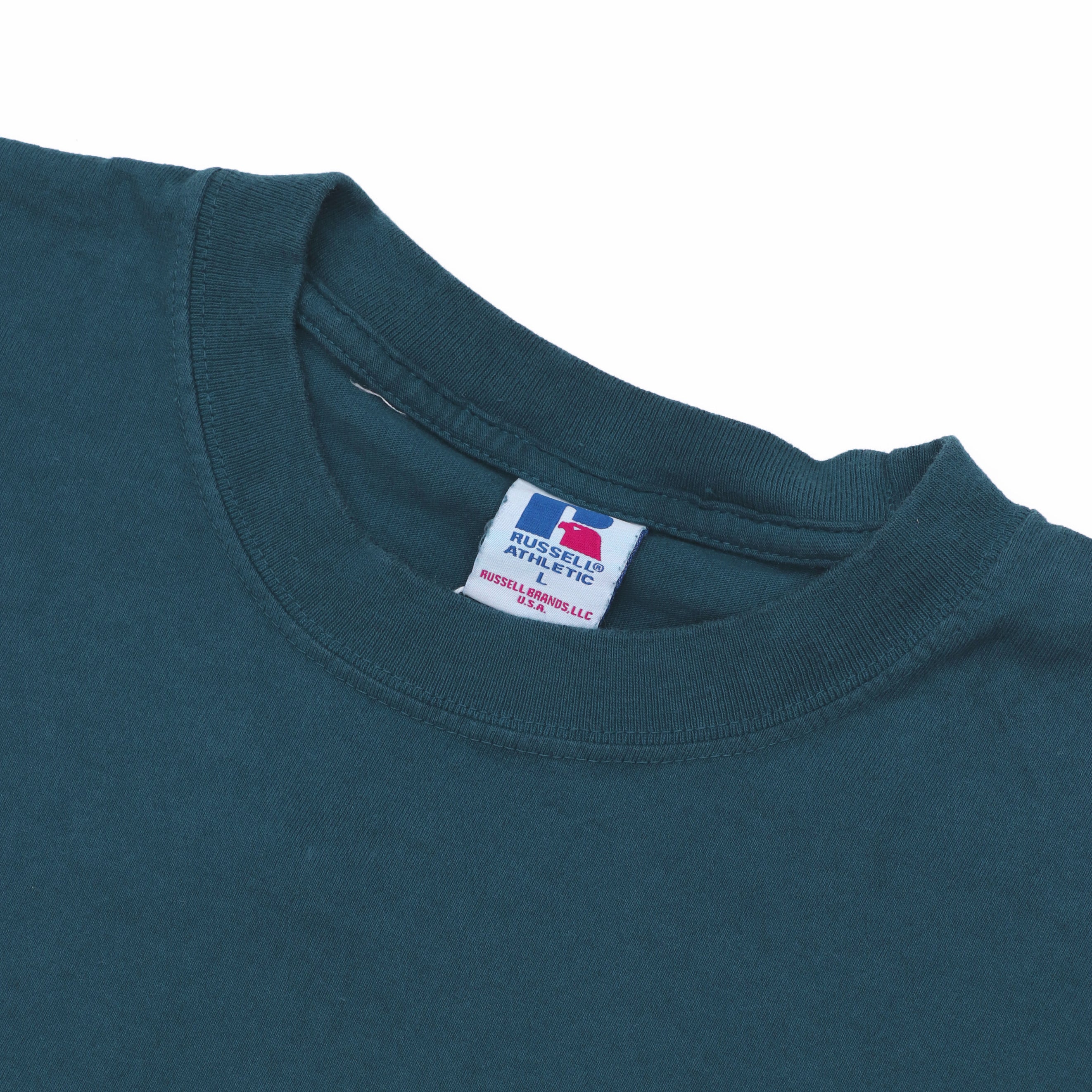 ＜RJ-1047＞-STANDARD ESSENTIALS-  RUSSEL LOGO LONG SLEEVE T
