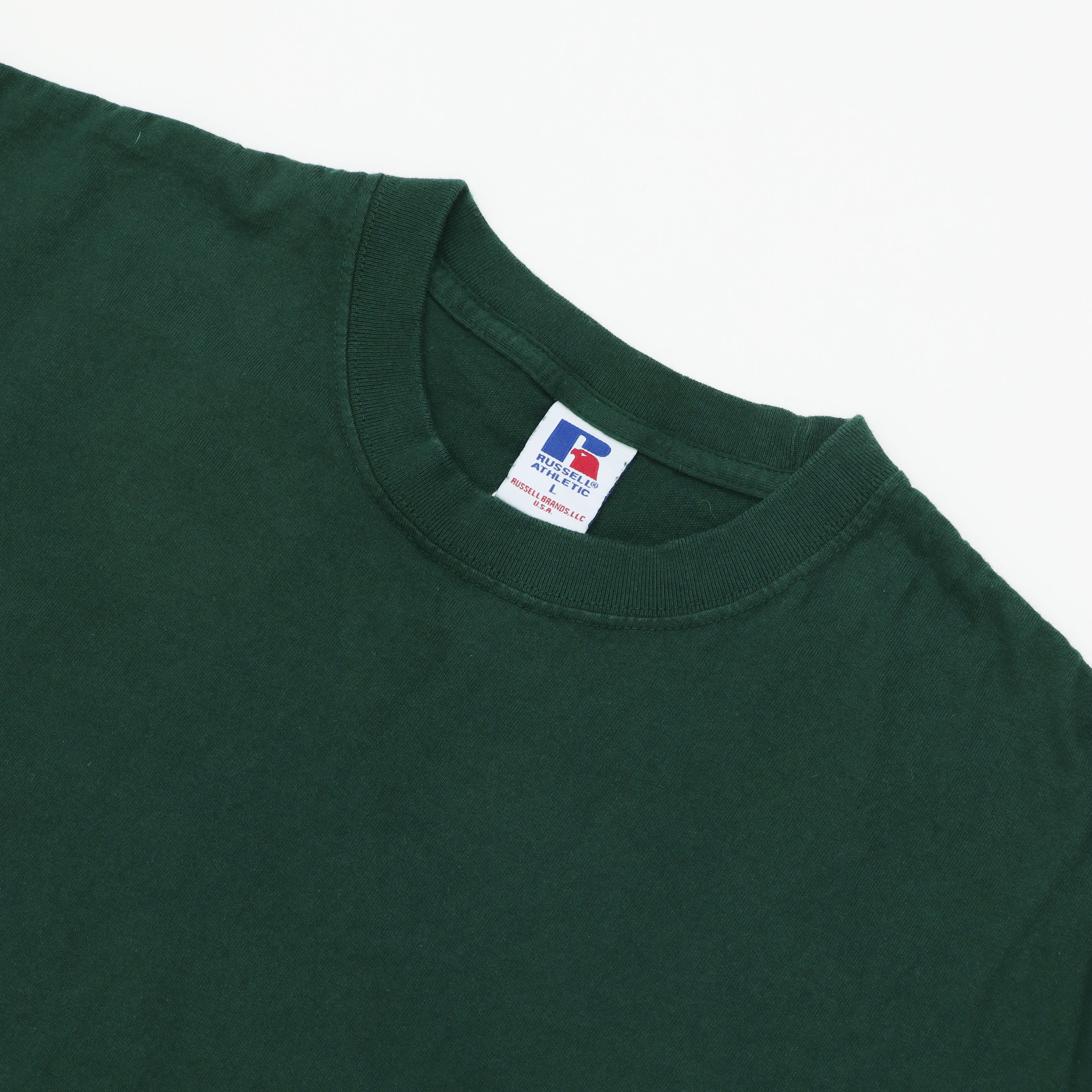 ＜RJ-1047＞-STANDARD ESSENTIALS-  RUSSEL LOGO LONG SLEEVE T