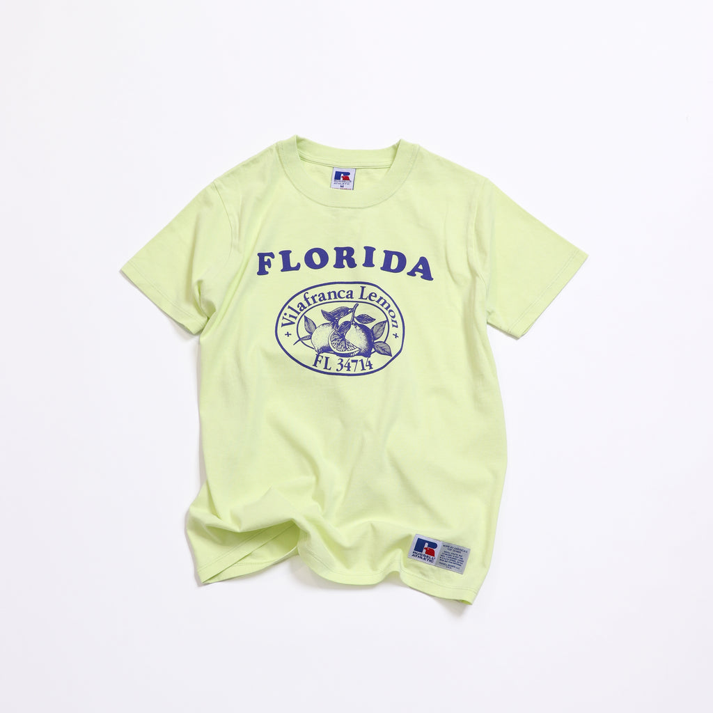 ＜RCW-25511＞Wmns BOOKSTORE JERSEY S/S Local fruits Souvenir T
