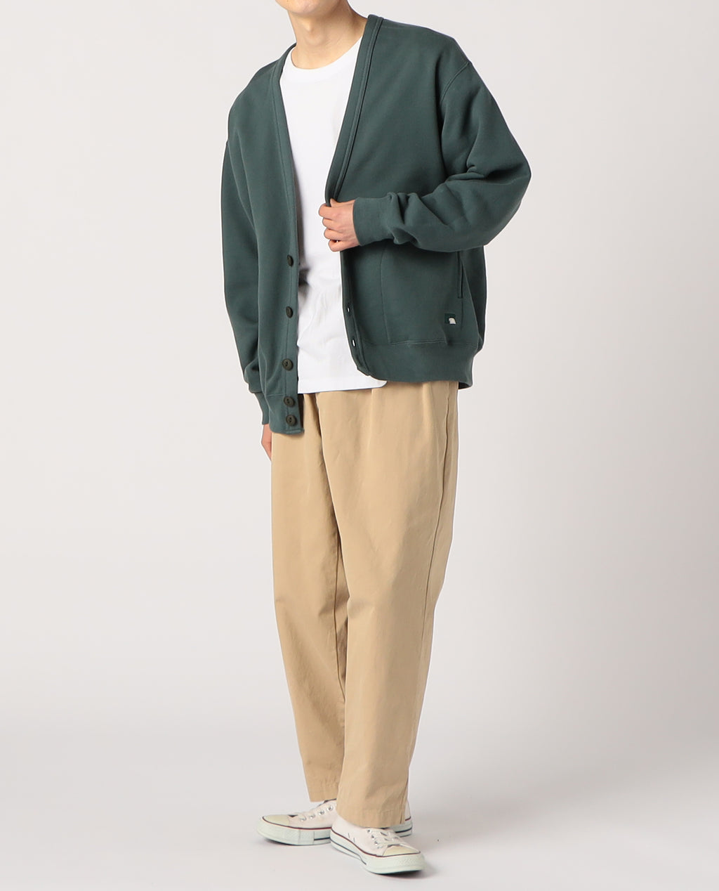 ＜RC-23014＞High Cotton Loop Back Terry Sweat Cardigan