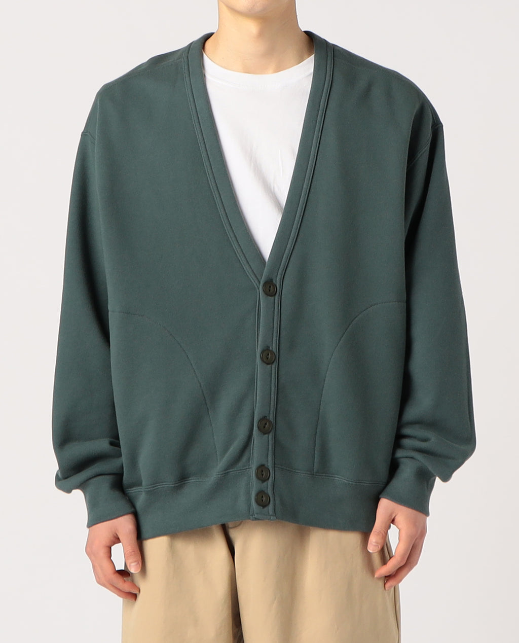 ＜RC-23014＞High Cotton Loop Back Terry Sweat Cardigan