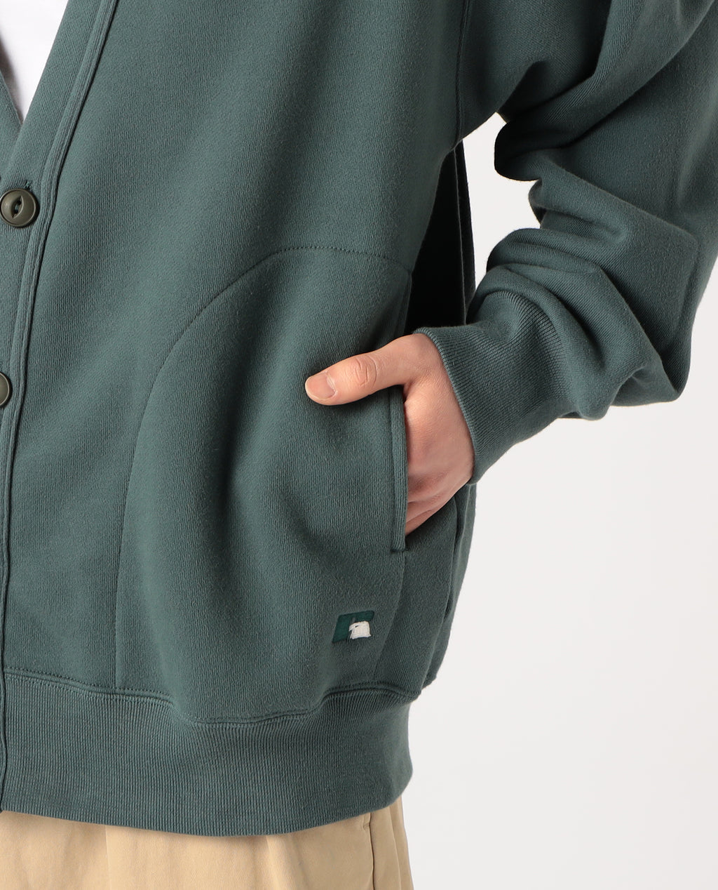 ＜RC-23014＞High Cotton Loop Back Terry Sweat Cardigan