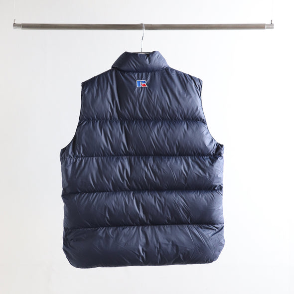 《online Limited》Recycled Down Vest ＜RJ-23727＞RUSSELL ATHLETIC