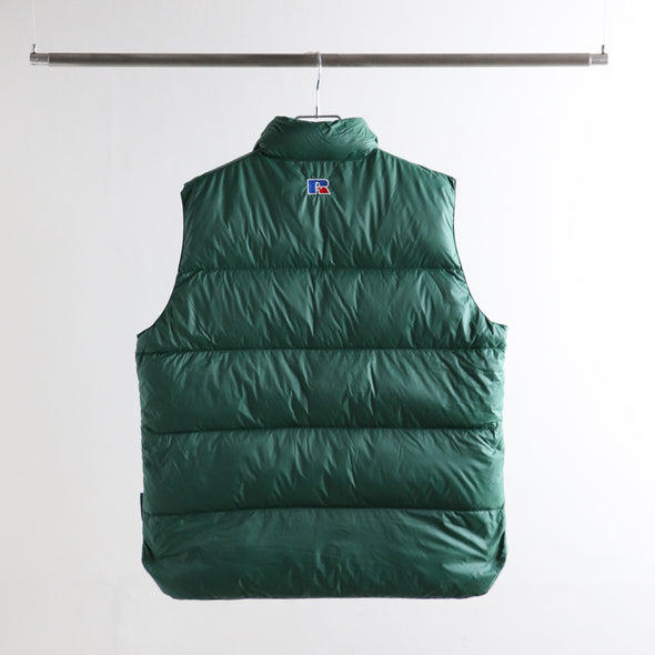 《online Limited》Recycled Down Vest ＜RJ-23727＞RUSSELL ATHLETIC