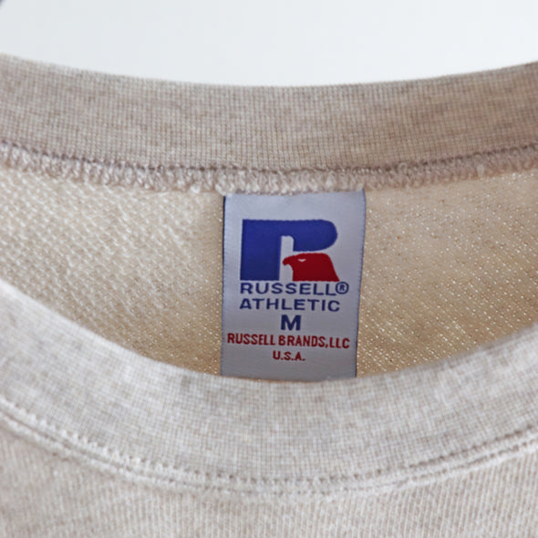 《online Limited》'Thank you' Sweat Crew Neck Shirt＜RC-23752＞RUSSELL ATHLETIC