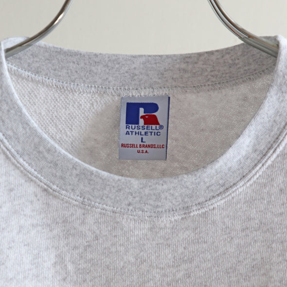 《online Limited》'Thank you' Sweat Crew Neck Shirt＜RC-23752＞RUSSELL ATHLETIC