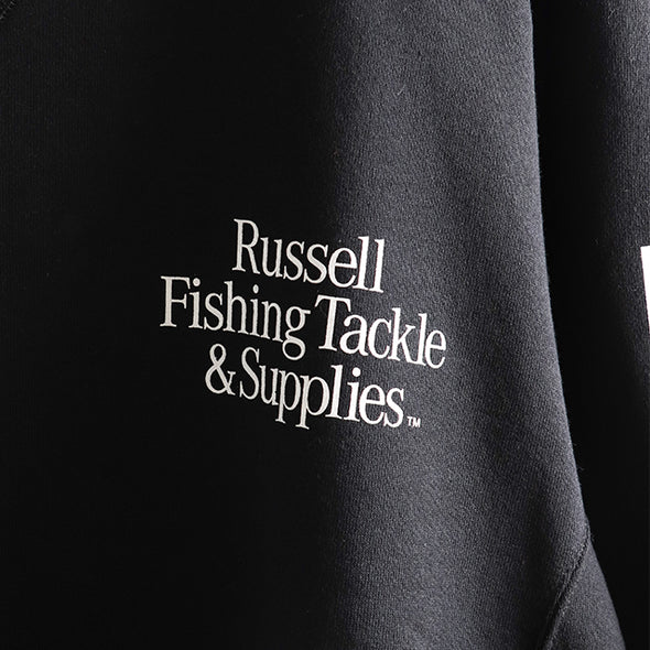 《online Limited》Russell×Gary YAMAMOTO'Multi Logo Print'Dri-Power Crew Shirt＜RGY-B03＞RUSSELL ATHLETIC