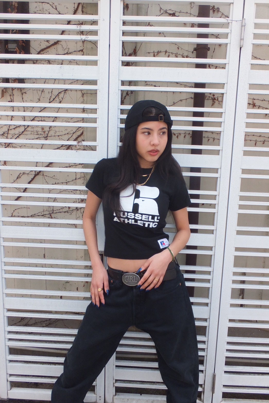 ＜RCK-1001PT＞【KIDS】RUSSELL BIG LOGO FRONT PRINT T