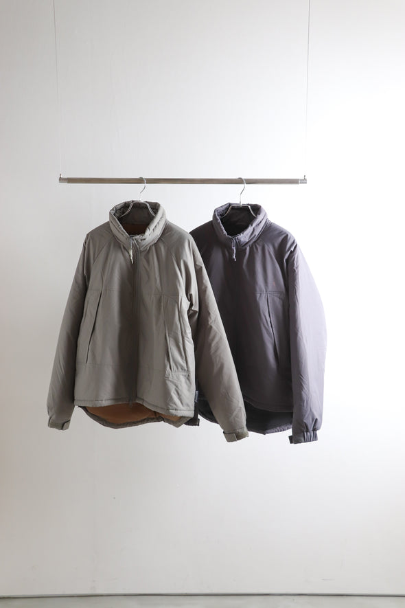 - online Limited- NYLON PADDED MONSTER SHORT JACKET /TAUPE  ＜RJ-23729＞RUSSELL ATHLETIC