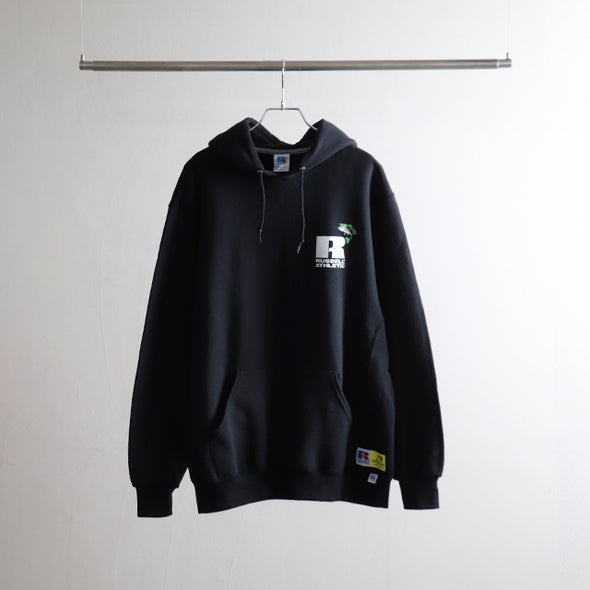 《online Limited》Russell×Gary YAMAMOTO'Address Sign'Dri-Power Hoodie ＜RGY-A02＞