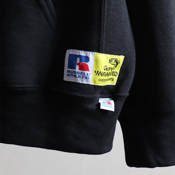 《online Limited》Russell×Gary YAMAMOTO'Multi Logo Print'Dri-Power Fleece Hoodie＜RGY-B04＞