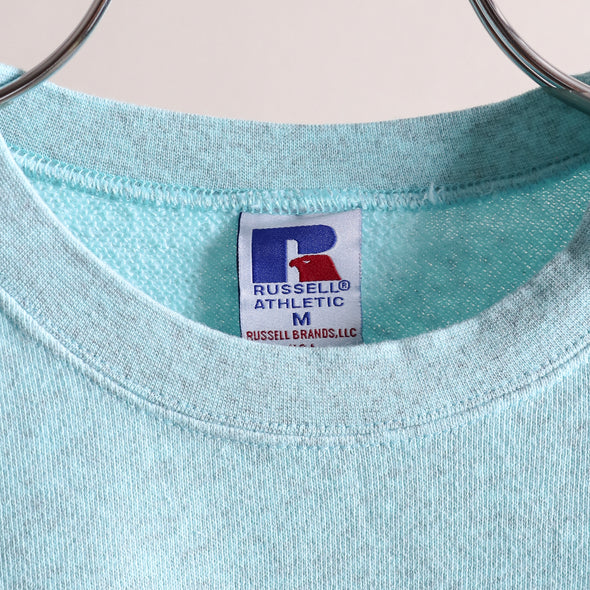 《online Limited》'Thank you' Sweat Crew Neck Shirt＜RC-23752＞RUSSELL ATHLETIC