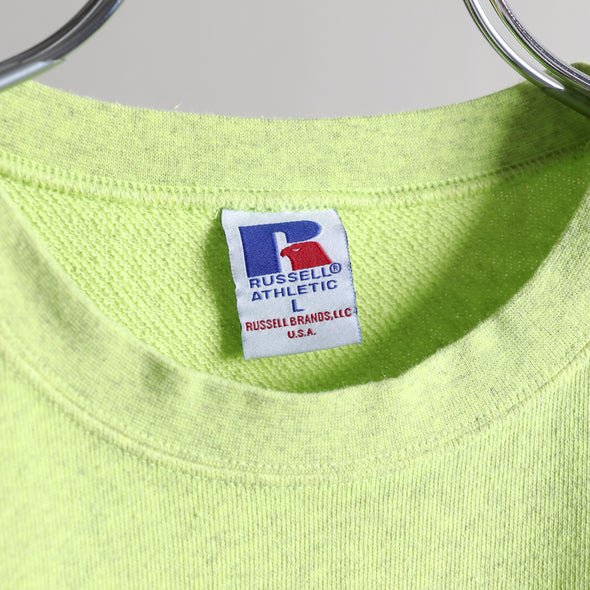 《online Limited》'Thank you' Sweat Crew Neck Shirt＜RC-23752＞RUSSELL ATHLETIC
