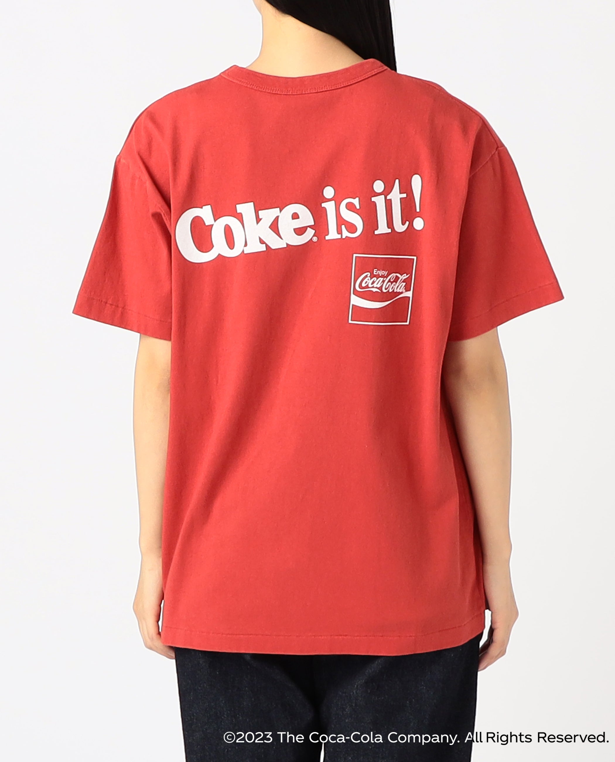 Coke is it！' Jersey Classic S/S T＜C-23502-CC＞VTG.RED – THE BOOKMARK