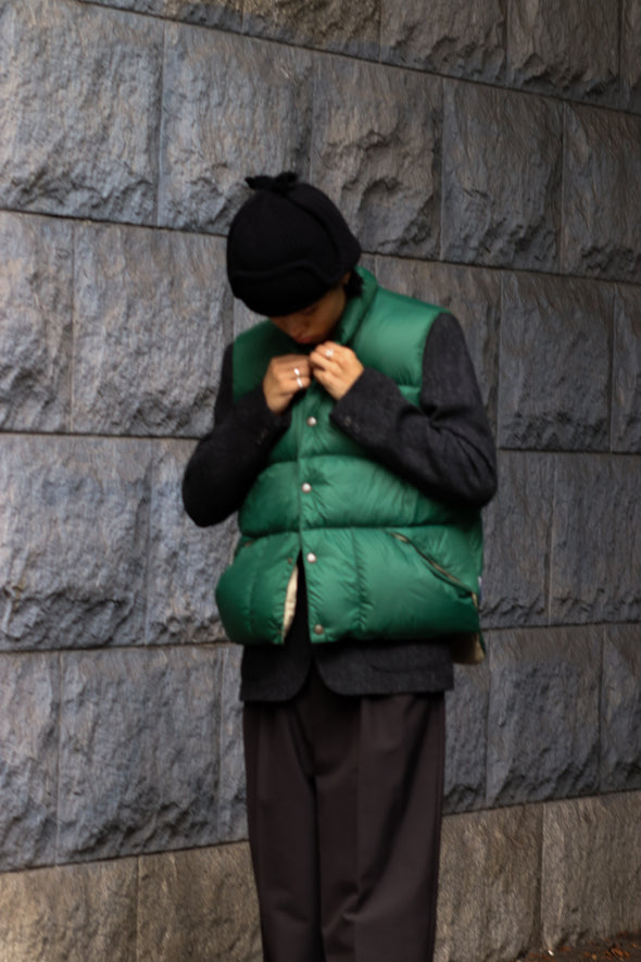 《online Limited》Recycled Down Vest ＜RJ-23727＞RUSSELL ATHLETIC