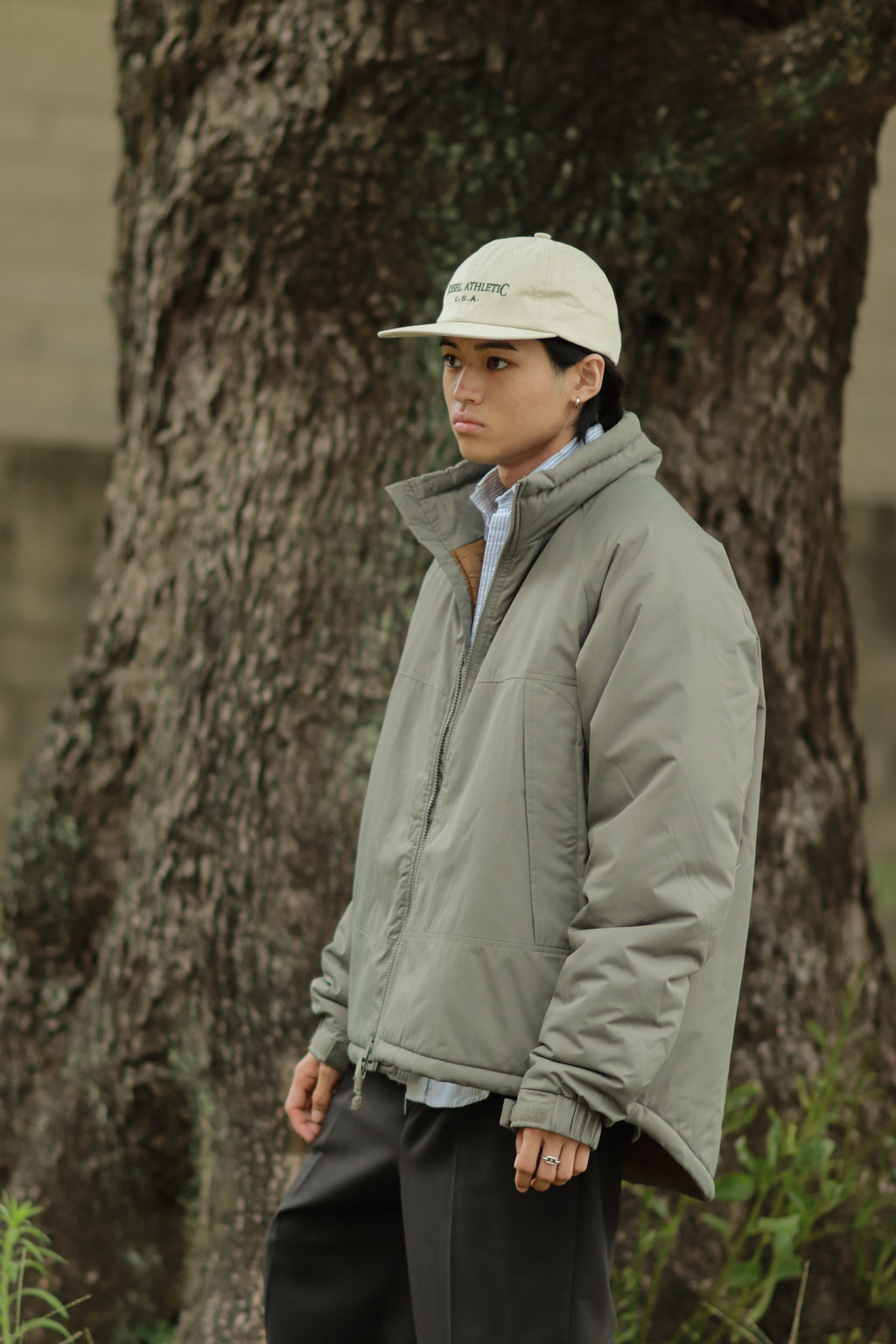 ＜RJ-23729＞【online Limited】NYLON PADDED MONSTER SHORT JACKET