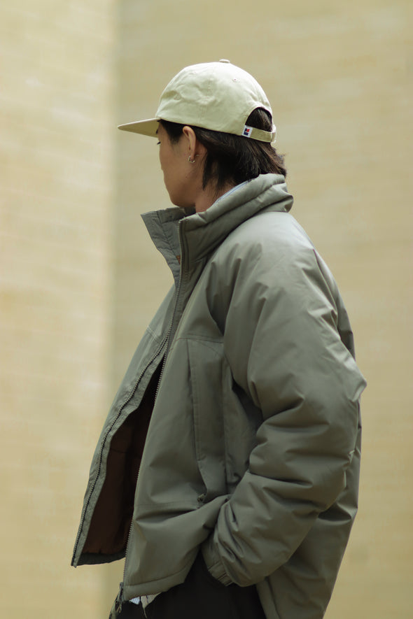 《online Limited》NYLON PADDED MONSTER SHORT JACKET ＜RJ-23729＞RUSSELL ATHLETIC