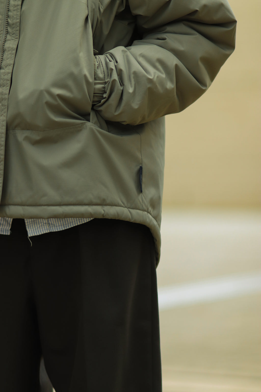 ＜RJ-23729＞【online Limited】NYLON PADDED MONSTER SHORT JACKET