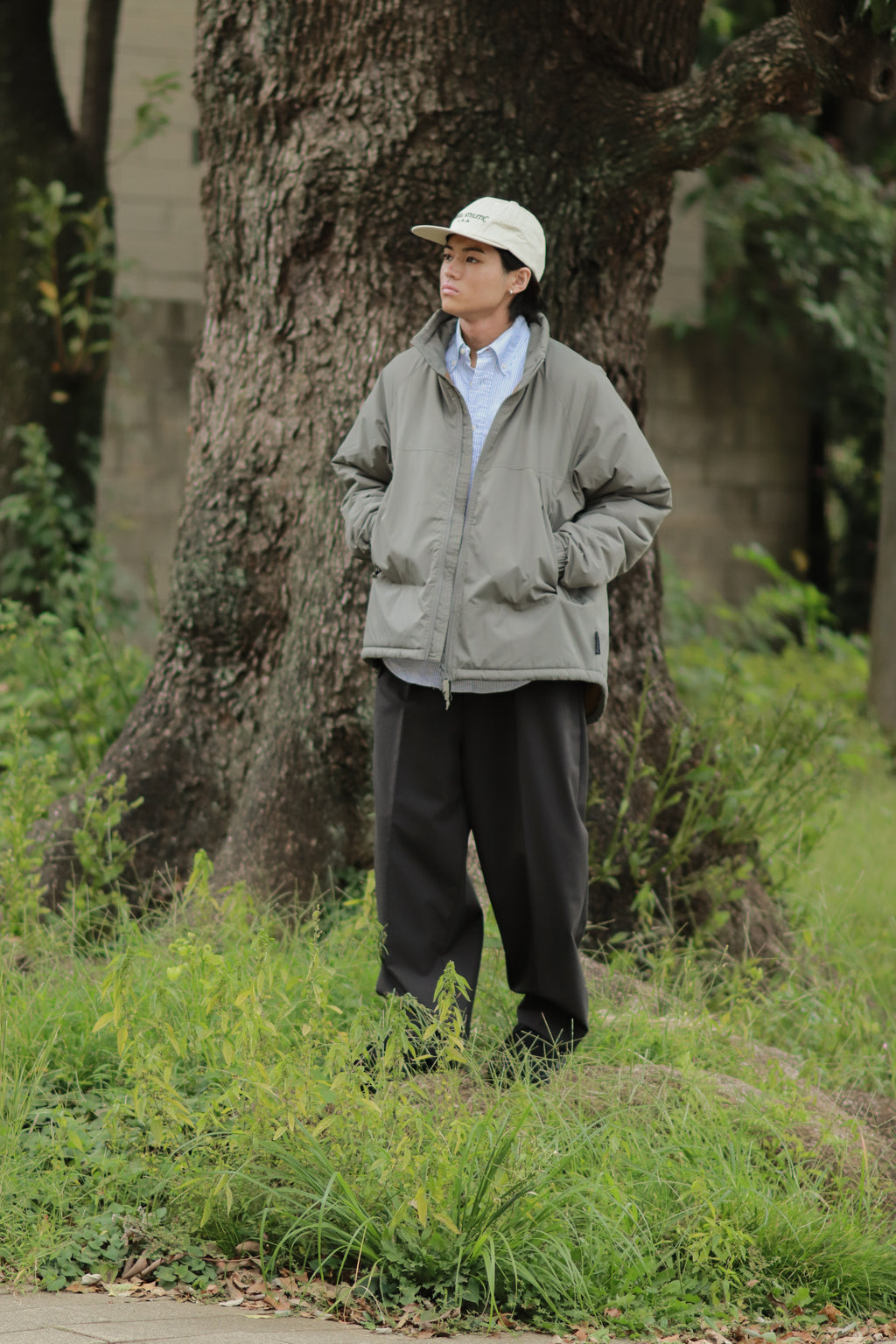 ＜RJ-23729＞【online Limited】NYLON PADDED MONSTER SHORT JACKET