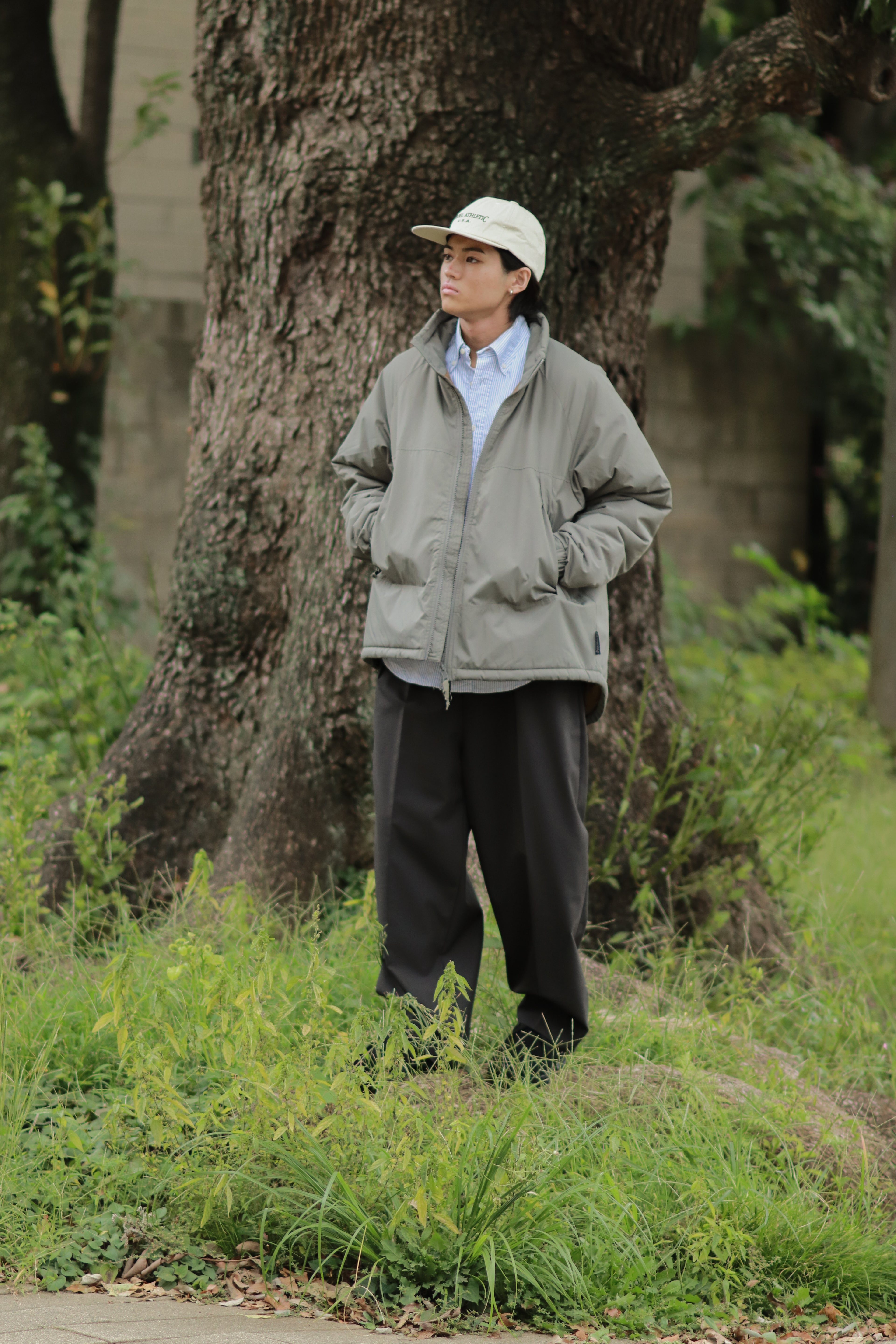 ＜RJ-23729＞【online Limited】NYLON PADDED MONSTER SHORT JACKET