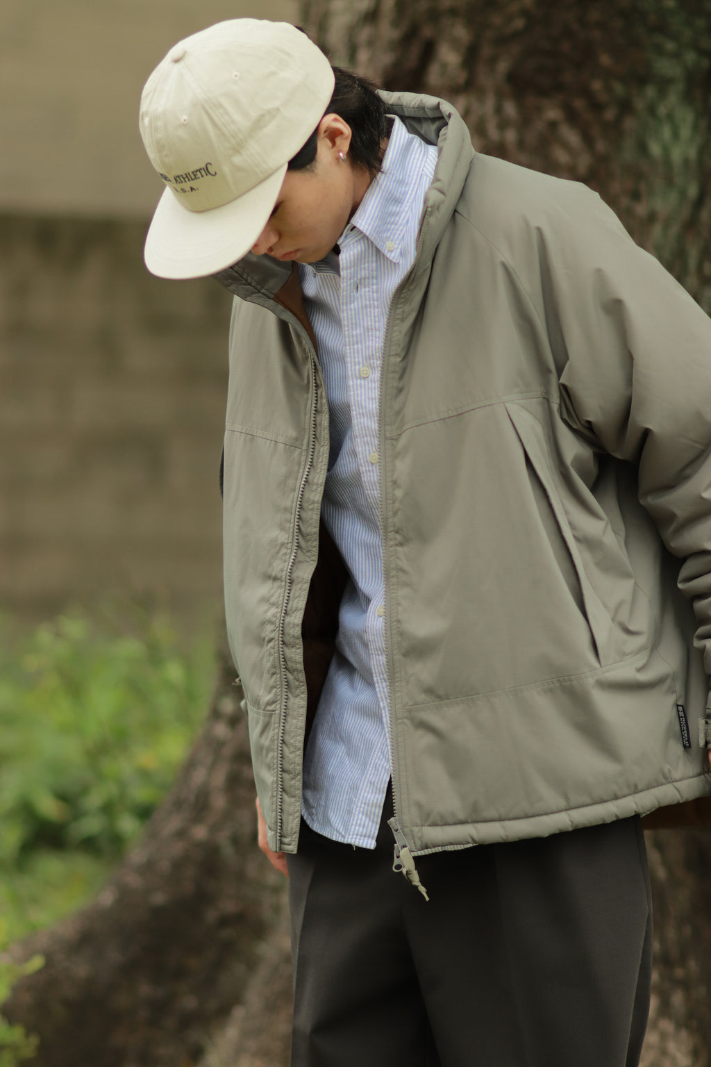 ＜RJ-23729＞【online Limited】NYLON PADDED MONSTER SHORT JACKET