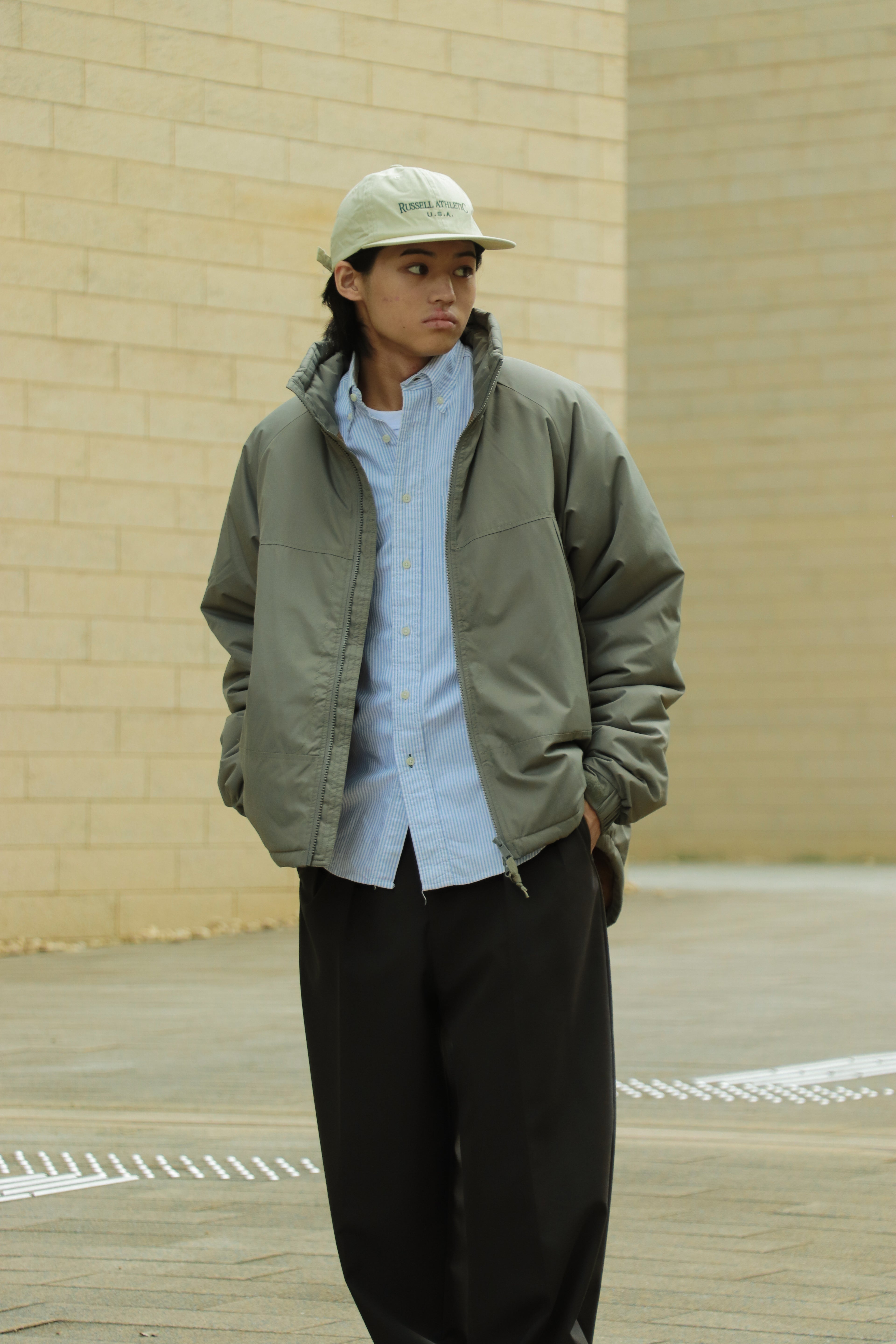 ＜RJ-23729＞【online Limited】NYLON PADDED MONSTER SHORT JACKET