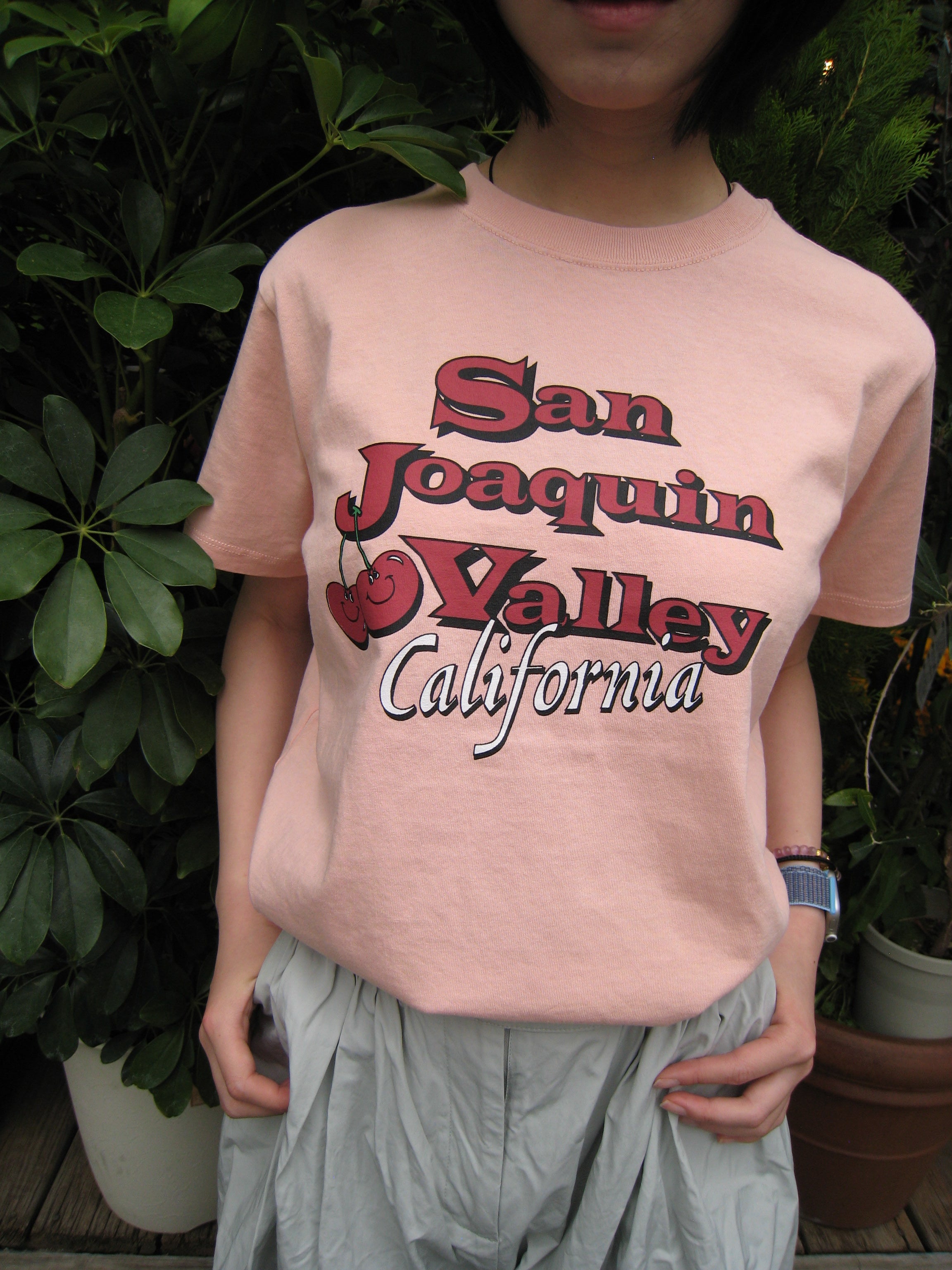 ＜RCW-25511＞Wmns BOOKSTORE JERSEY S/S Local fruits Souvenir T