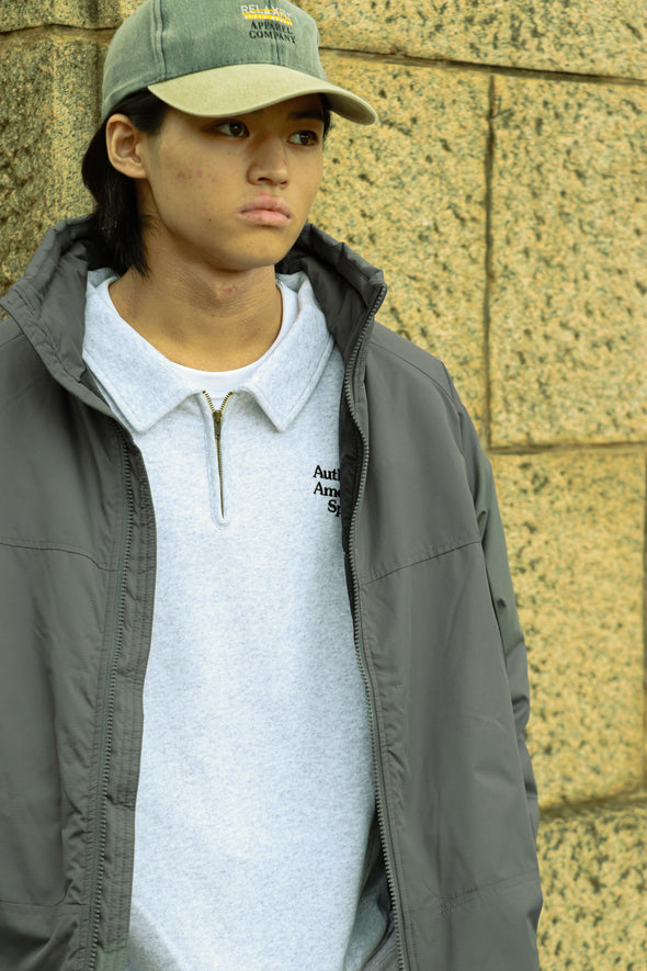 《online Limited》NYLON PADDED MONSTER SHORT JACKET ＜RJ-23729＞RUSSELL ATHLETIC