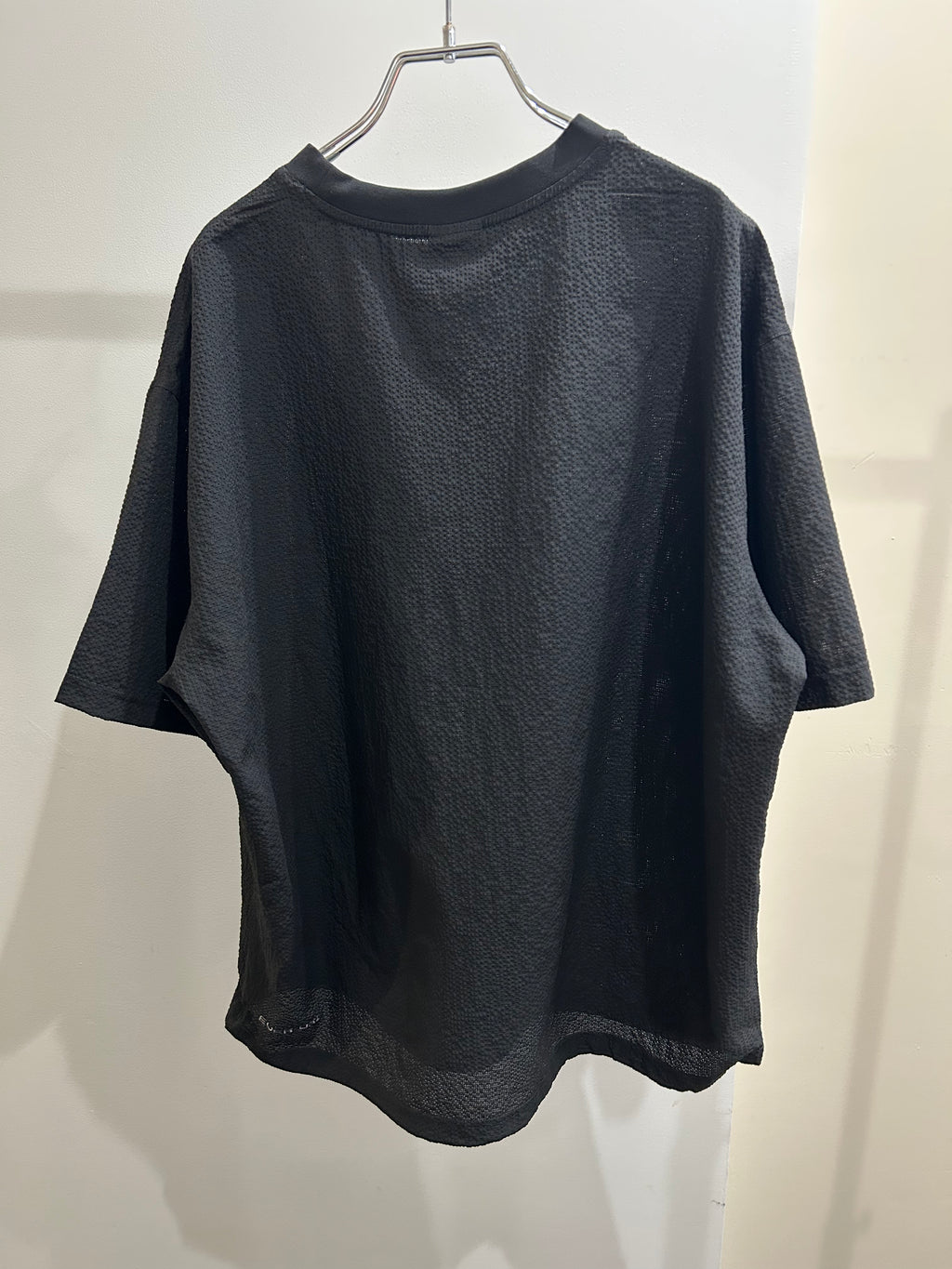 ＜GRJ#26036＞Seersucker Vent Mesh S/S Pullover Shirt