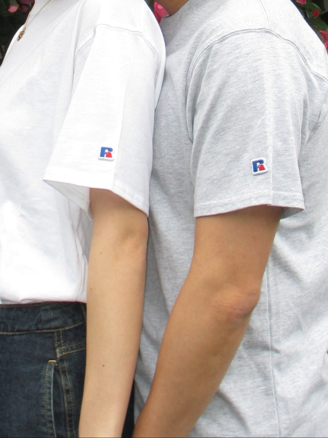 ＜RJ-1037＞STANDARD ESSENTIALS- RUSSEL LOGO T-SHIRT