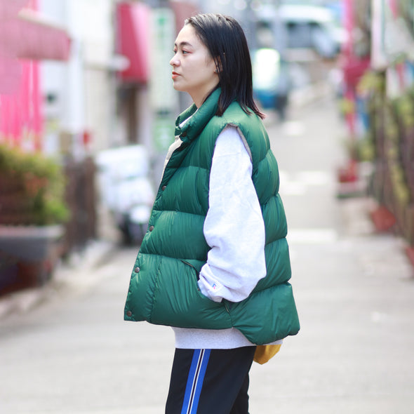 《online Limited》Recycled Down Vest ＜RJ-23727＞RUSSELL ATHLETIC