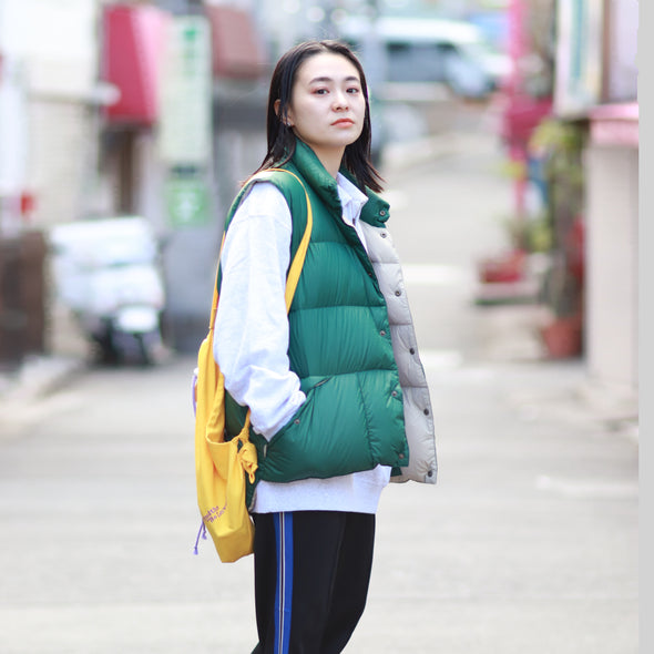 《online Limited》Recycled Down Vest ＜RJ-23727＞RUSSELL ATHLETIC