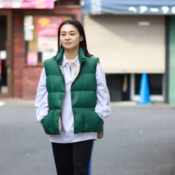 《online Limited》Recycled Down Vest ＜RJ-23727＞RUSSELL ATHLETIC