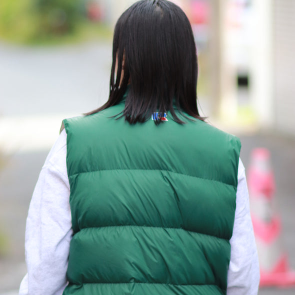 《online Limited》Recycled Down Vest ＜RJ-23727＞RUSSELL ATHLETIC