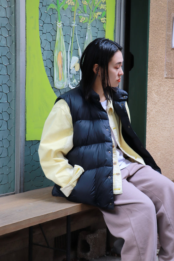 《online Limited》Recycled Down Vest ＜RJ-23727＞RUSSELL ATHLETIC