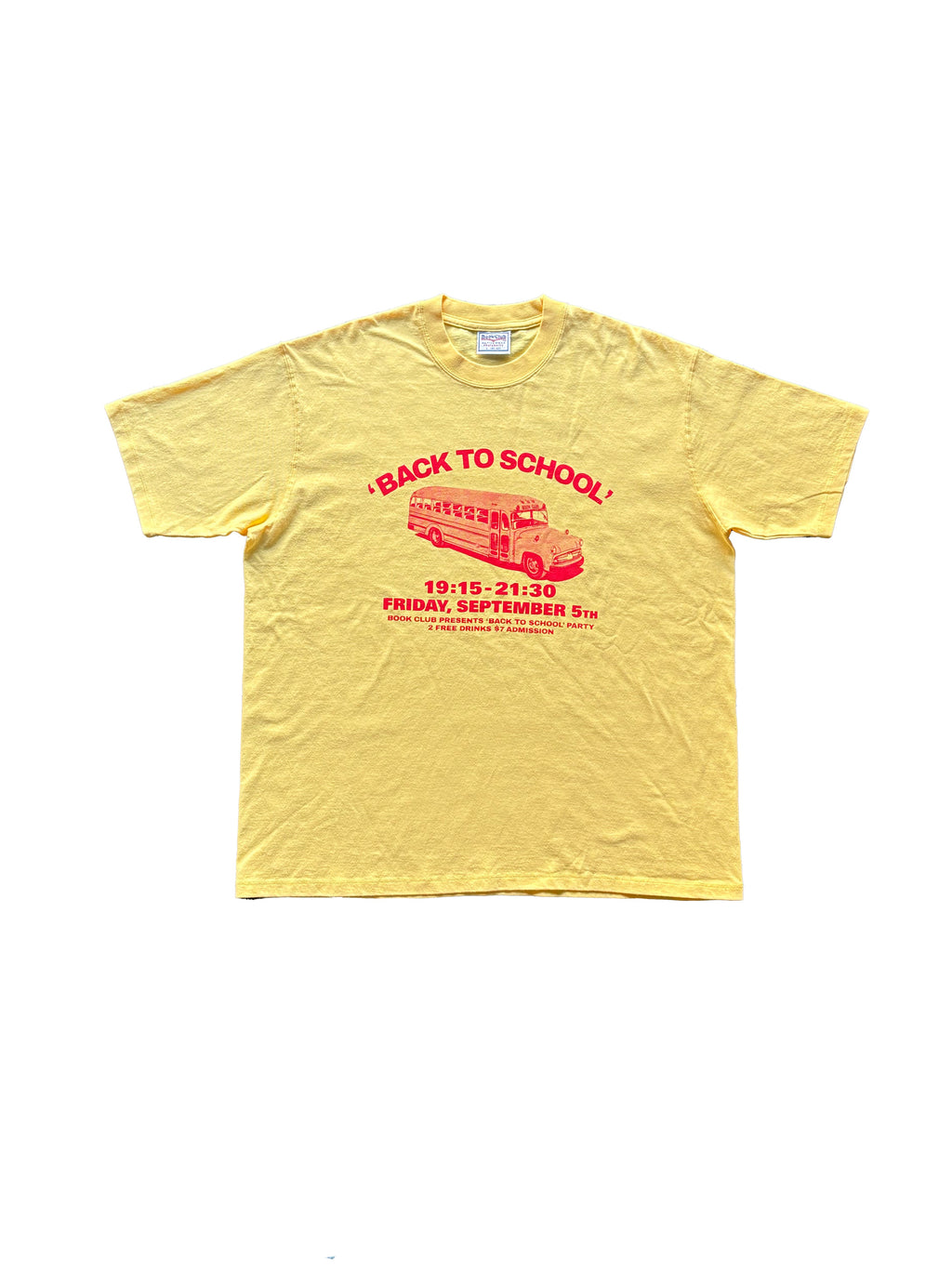 ＜BC#26012＞7oz Cotton Jersey Tube Body S/S Shirt -Back to School-