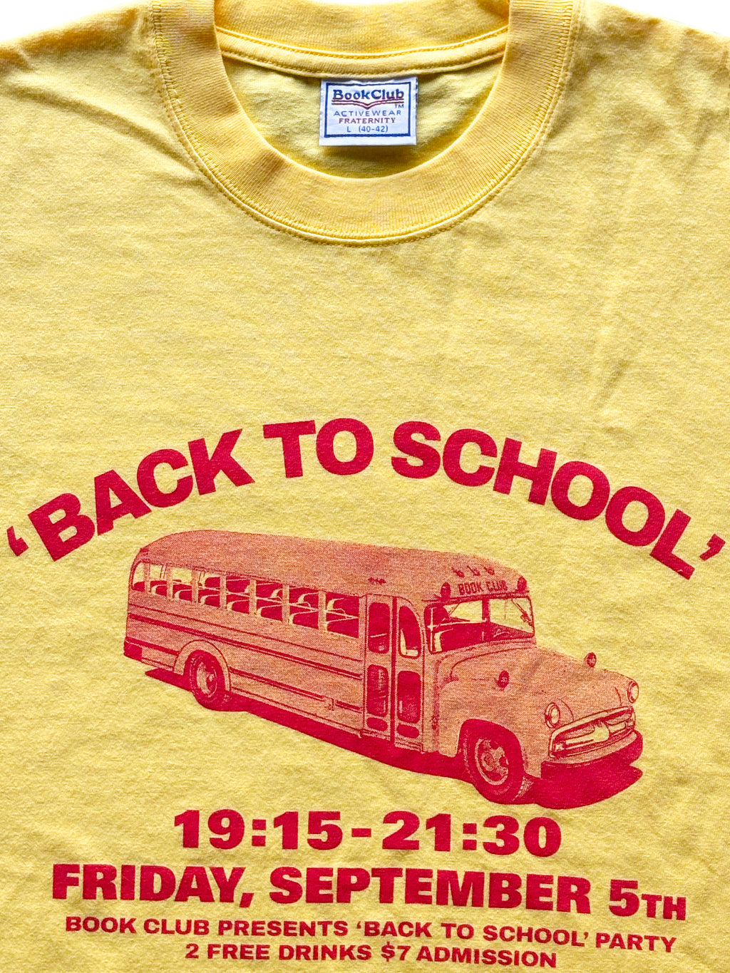 ＜BC#26012＞7oz Cotton Jersey Tube Body S/S Shirt -Back to School-