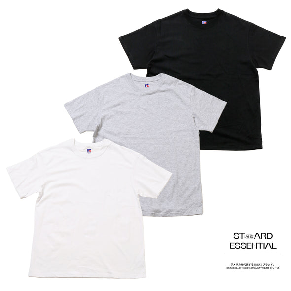 -STANDARD ESSENTIALS- 20/-  Daily Essential SS TEE＜RJ-1027＞RUSSELL ATHLETIC